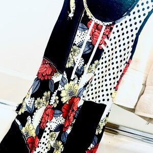 Dress Mechante M Patchwork Mini Skirt/Dress